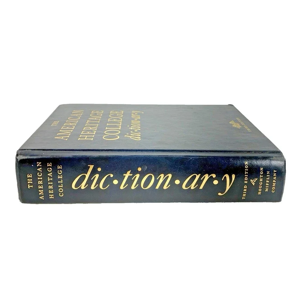 The American Heritage College Dictionary Third Edition Vintage 1993 Hardback